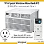 Whirlpool 115-Volt Window Air Conditioner with Remote, White (WHAW151BW)~#|#~sp130657826_sc7