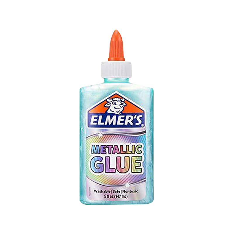 Elmer's Metallic Washable Liquid Glue, 5 oz., Blue (2078227) image 1