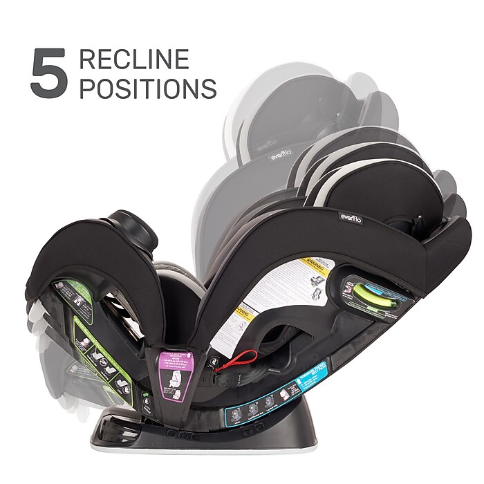 Evenflo EveryStage DLX All-in-One Car Seat, Canyons Grey (39212241