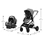 Evenflo Pivot Xpand Modular TravelSystem with SafeMax Car Seat, Percheron (57112254)~#|#~sp130743051_sc7
