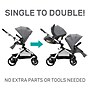 Evenflo Pivot Xpand Modular TravelSystem with SafeMax Car Seat, Percheron (57112254)~#|#~sp130743053_sc7