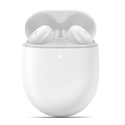 Google Pixel Buds A-series Wireless Bluetooth Headphones, White (GA02213-US)