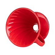 Mind Reader 2-Cups Coffee Dripper, Red (DRIP2-RED)