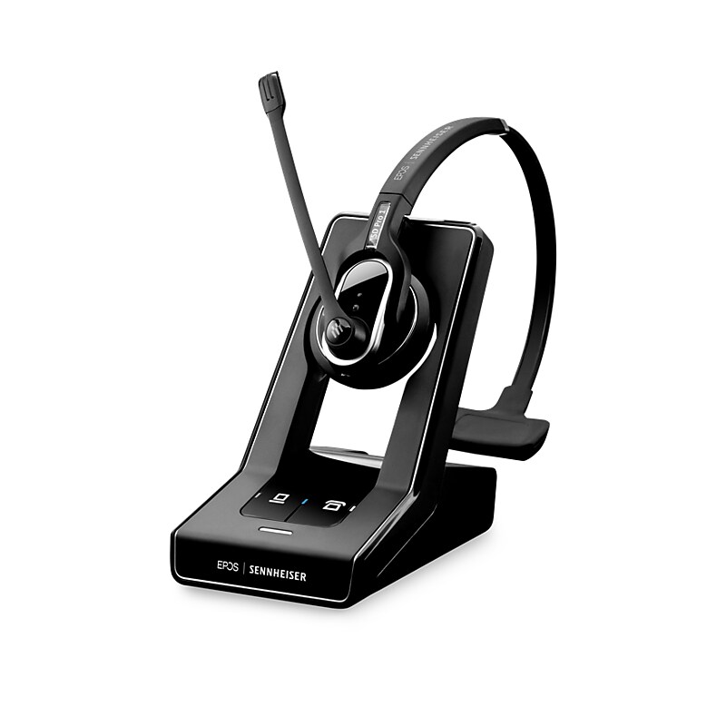 EPOS IMPACT SD Pro 1 ML Wireless Noise Canceling Mono Headset, On-Ear, Black (1000562) image 1