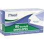 Mead Security Tinted #6-3/4 Business Envelopes, 3-5/8" x 6-1/2", White, 80/Pack (75212)~#|#~sp130849567_sc7