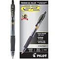 Ultra Fine 0.38mm 31277 Pilot G2 RT Gel Rollerball Pen Pack of 4 Black Ink