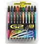 Pilot G2 Retractable Gel Pens, Fine Point, Assorted Ink, 20/Pack (31294)~#|#~sp130856226_sc7