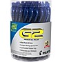 Pilot G2 Retractable Gel Pens, Fine Point, 0.7mm, Blue Ink, 36/Pack (84066)~#|#~sp130856269_sc7
