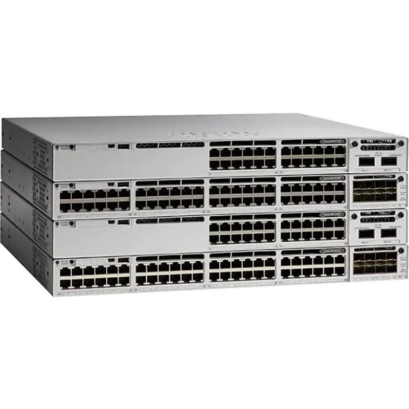 Cisco Catalyst 9300 48-Port Gigabit Ethernet Managed Switch, Gray (C9300L-48P-4X-A) image 1