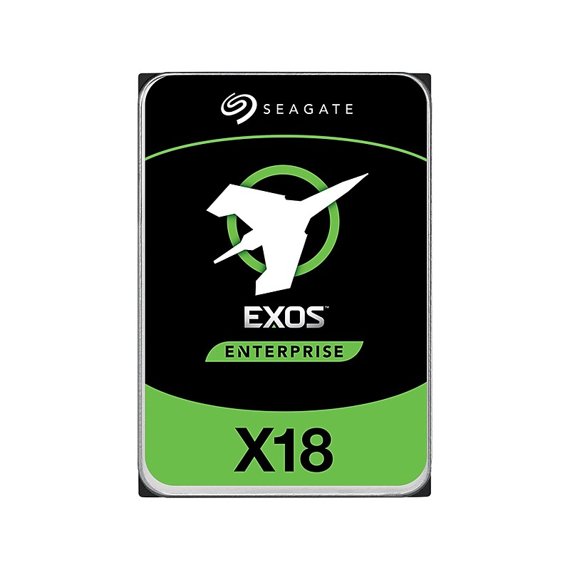 Seagate Exos X18 18TB SATA Internal Hard Drive (ST18000NM000J) image 1