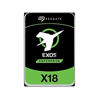 Seagate Exos X18 18TB SATA Internal Hard Drive (ST18000NM000J)