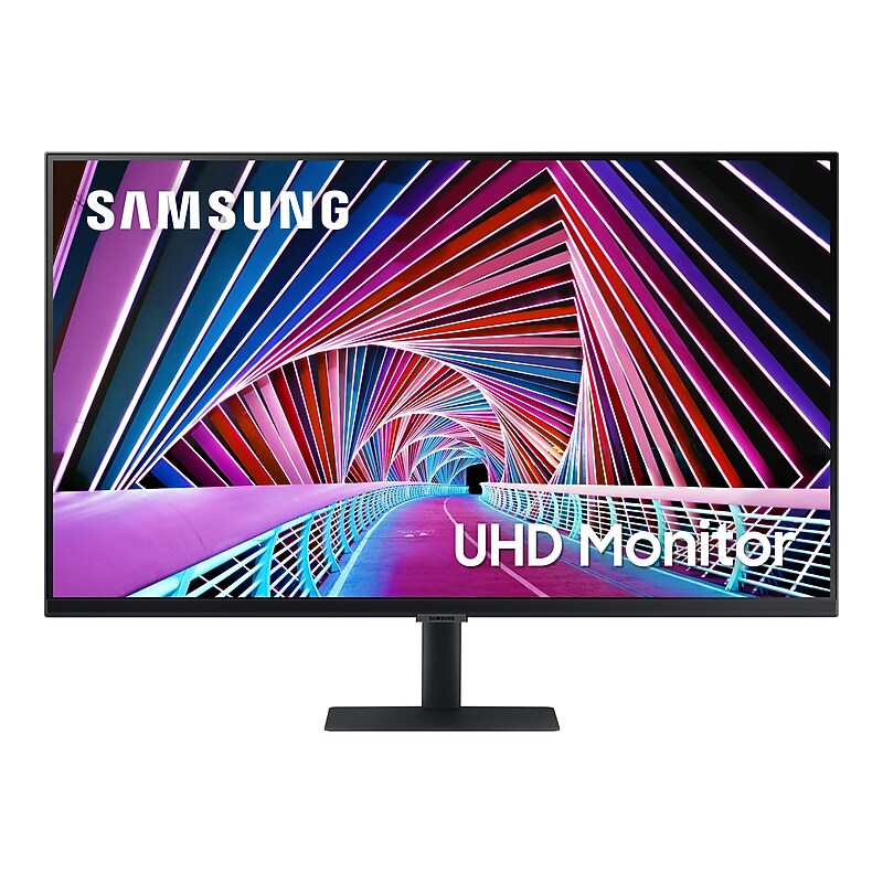 Samsung 32" 4K Ultra HD LED Monitor, Black (LS32A700NWNXZA) image 1