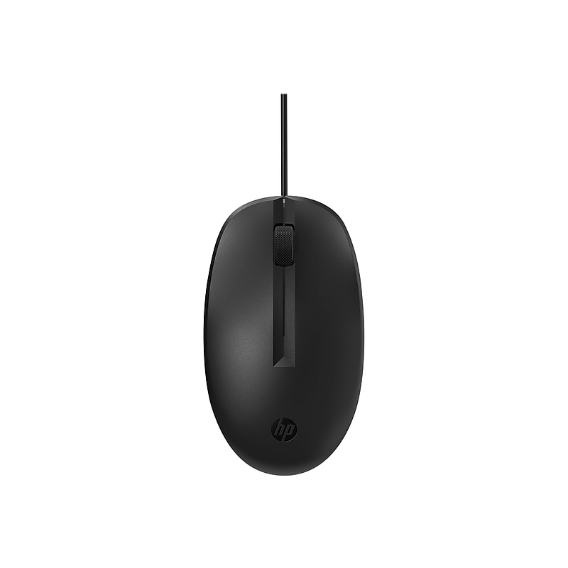 HP 125 Optical USB Mouse, Black (265A9UT) image 1