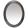 Infinity Instruments 30" Oval Wall Mirror, Antique Silver Finish  (15370AS)~#|#~sp13096540_sc7