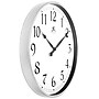 Infinity Instruments 18" Round Wall Clock, Silver Finish  (15419SV-1567)~#|#~sp13097620_sc7
