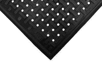 M+A Matting Comfort Flow Anti-Fatigue Mat, 2′ x 3′, Black (420123900) Sansujyuku sansujyuku.com