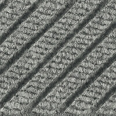 M+A Matting WaterHog Max Grand Diamond, Mat + Two Ends, Universal Cleated, 3′ x 7′, Grey Ash (224973371070) Sansujyuku sansujyuku.com