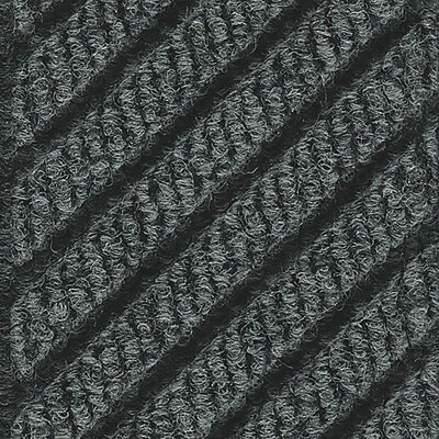 M+A Matting WaterHog Max Grand Diamond, Mat + Two Ends, Universal Cleated, 3′ x 7′, Black Smoke (224970371070) Sansujyuku sansujyuku.com