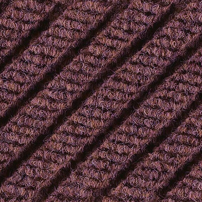 M+A Matting WaterHog Max Grand Diamond, Mat + Two Ends, Universal Cleated, 3' x 11.7', Maroon (2249740000000) image 1