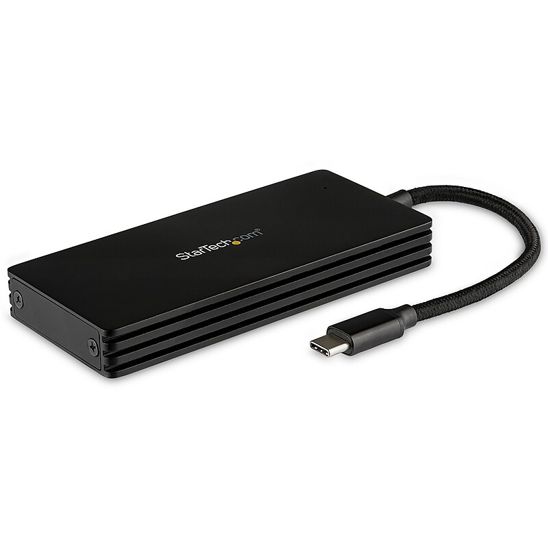 M.2 SSD Enclosure for M.2 SATA Drives - USB 3.1 (10Gbps) - USB-C image 1