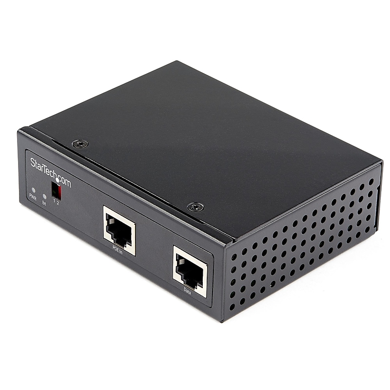 Industrial Gigabit PoE Splitter - 90W Power over Ethernet PoE++ Splitter - 12-48V DC Splitter 802.3bt Ultra PoE -40C to +75C image 1