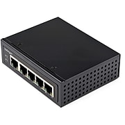 Industrial 5 Port Gigabit PoE Switch 30W - Power Over Ethernet Switch - GbE POE+ Network Switch - Unmanaged - IP-30