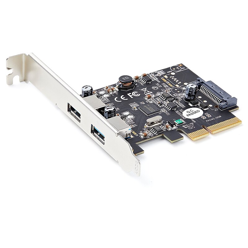 StarTech 2-Port PCIe Gigabit Ethernet Adapter (PEXUSB312A3) image 1