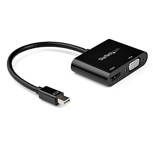 Mini DisplayPort to HDMI VGA Adapter mDP 1.2 HBR2 to HDMI 2.0 4K 60Hz