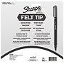 Sharpie Felt Pen, Fine Point, 0.4 mm, Assorted Ink, Dozen (1802226)~#|#~sp131140740_sc7