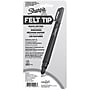 Sharpie Pen Felt Pens, Fine Point, 0.4 mm, Assorted Ink, 4 Pack (1924214/1742662)~#|#~sp131140752_sc7