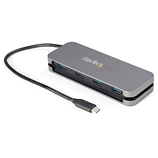 Silver Color : Silver DingdingCat 5Gbps Topnotch Speed Ego/Bus Power 4 Ports USB 3.0 HUB
