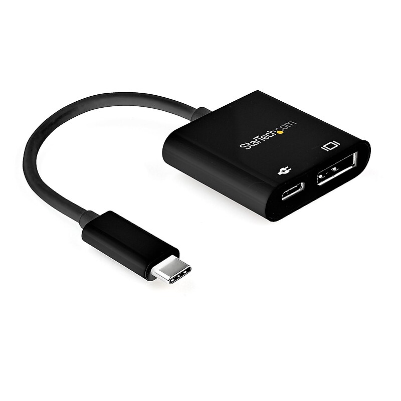 USB C to DisplayPort Adapter with 60W Power Delivery Pass-Through - 8K/4K USB Type-C to DP 1.4 Video Converter w/ Charging image 1