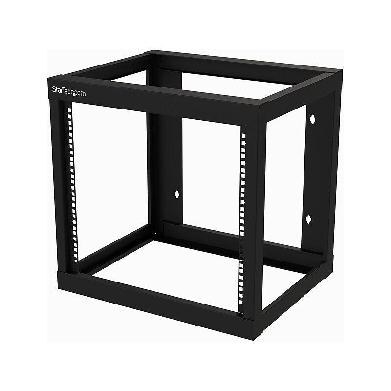9U 19" Wall Mount Network Rack - 17" Deep Open Frame for Server Room AV/Data/Patch Panel/IT/Computer Equipment w/Cage Nuts image 1