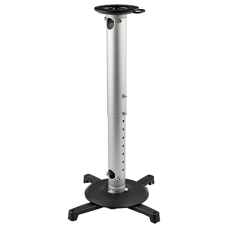 Universal Ceiling Projector Mount - Height Adjustable Hanging Pole Mount 5"-22.7" from Ceiling - 33lb (15kg) - Tilt/Rotate image 1
