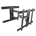 TV Wall Mount for up to 80" VESA Mount Displays - Low Profile Full Motion TV Mount - Heavy Duty Adjustable Articulating Arm