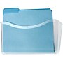 Rubbermaid 1-Pocket Plastic Letter Size Wall File, Clear (65972ROS)~#|#~sp131141571_sc7