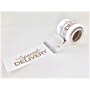 Happy Mail Packing Tape with Dispenser, 1.8" x 16.4 yds., White (246451)~#|#~sp131141575_sc7