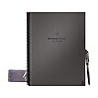 Rocketbook Fusion Reusable Notebook, 8.5" x 11", Graph Ruled, 42 Sheets, Gray (EVRF-L-RC-CIG-FR)~#|#~sp131141782_sc7