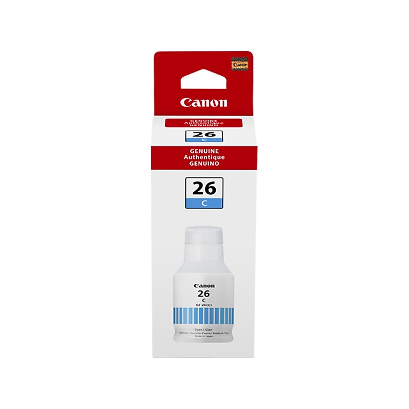 Canon 26 Cyan High Yield Ink Bottle (4421C001) image 1