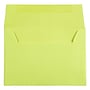 JAM Paper 4Bar A1 Colored Invitation Envelopes, 3.625 x 5.125, Ultra Lime Green, Bulk 250/Box (155438H)~#|#~sp131391007_sc7