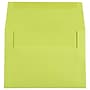 JAM Paper A7 Colored Invitation Envelopes, 5.25 x 7.25, Ultra Lime Green, 50/Pack (96151I)~#|#~sp131391012_sc7