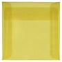 JAM Paper 6 x 6 Square Translucent Vellum Invitation Envelopes, Primary Yellow, Bulk 250/Box (PACV516H)~#|#~sp131391089_sc7
