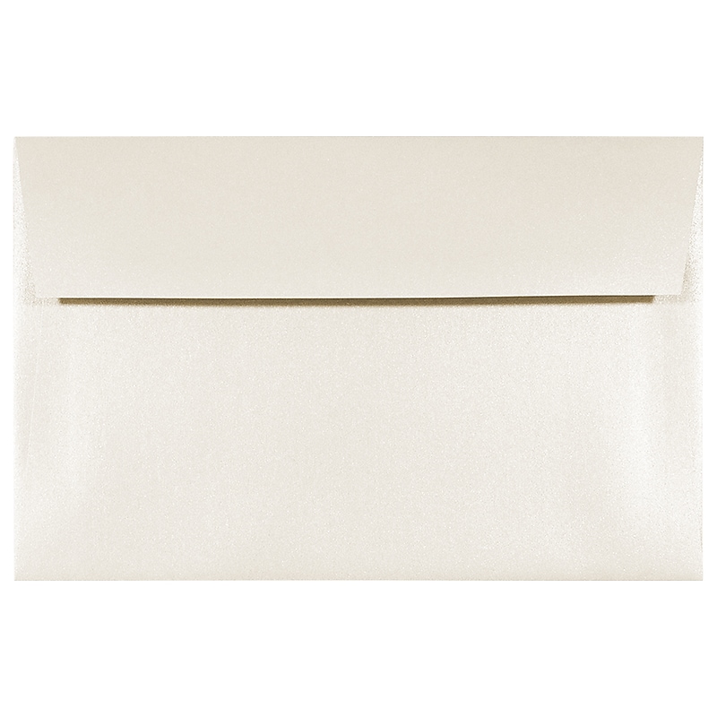 JAM Paper A9 Metallic Invitation Envelopes, 5.75 x 8.75, Stardream Opal, Bulk 250/Box (211817116H) image 1