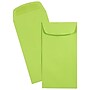 JAM Paper #7 Coin Business Colored Envelopes, 3.5 x 6.5, Ultra Lime Green, 50/Pack (1526752I)~#|#~sp131391165_sc7