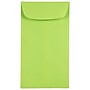 JAM Paper #5.5 Coin Business Colored Envelopes, 3.125 x 5.5, Ultra Lime Green, 50/Pack (356730546I)~#|#~sp131391166_sc7