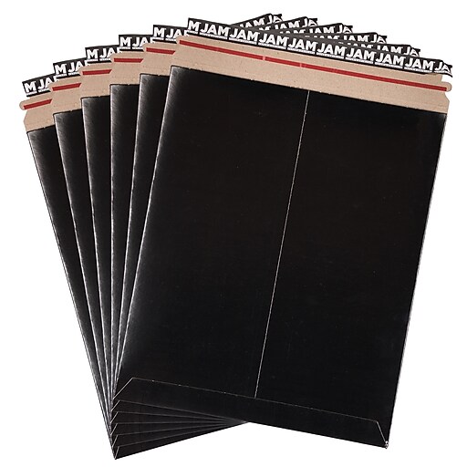 JAM Paper® StayFlat Photo Mailer Stiff Envelopes with SelfAdhesive