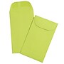 JAM Paper #3 Coin Business Colored Envelopes, 2.5 x 4.25, Ultra Lime Green, 25/Pack (356730536)~#|#~sp131391282_sc7
