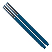 Marvy Uchida Felt Tip Pen, Ultra Fine Point, Oriental Blue Ink, 2/Pack (7655881A)