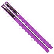 Marvy Uchida Felt Tip Pen, Fine Tip, Neon Violet Purple Ink, 2/Pack (76530912a)