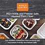 World Centric Fiber Trays, PLA Lined, PFAS Free, 8.2 x 5.7 x 0.7, Natural, 500/Carton~#|#~sp131719754_sc7